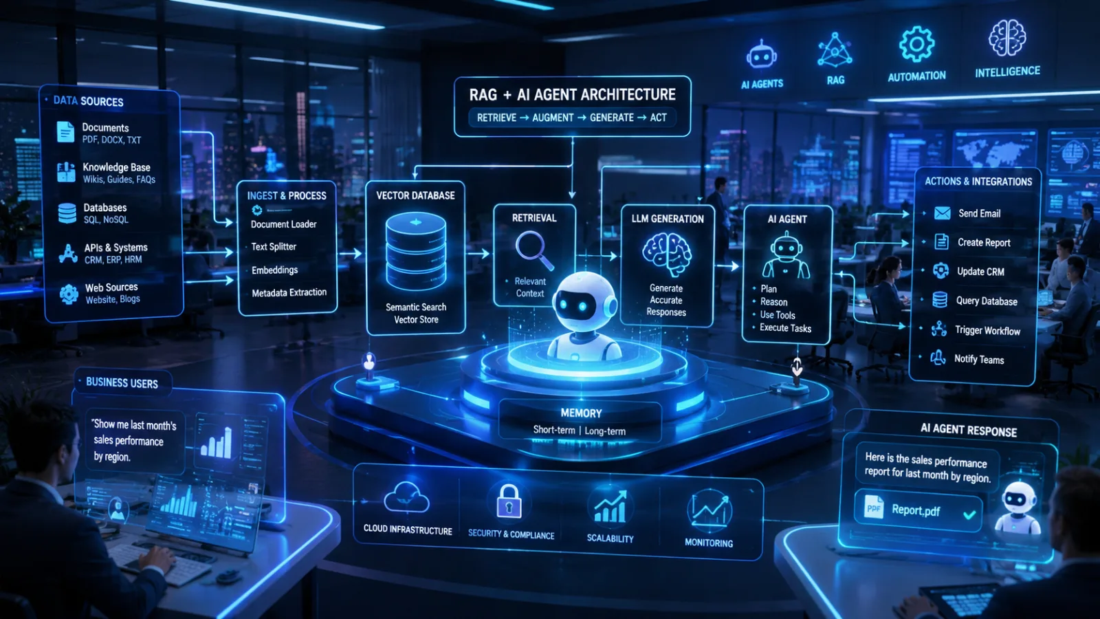 RAG & AI Agent Development Company: Build Intelligent AI Solutions for Modern Businesses